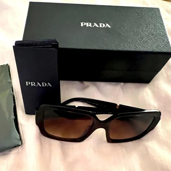 Prada | Accessories | Prada Sunglasses Like New Comes With 